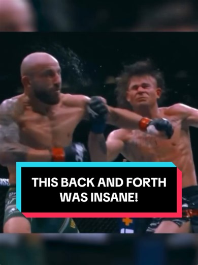Volk vs Lopes slow motion highlights — UFC Fight Night main event