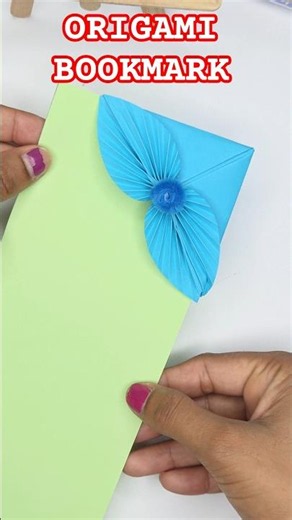 Easy Origami Bookmark Tutorial | DIY Corner Bookmark (Step-by-Step) | paper craft