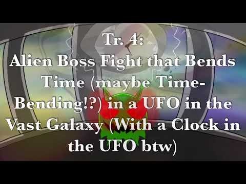 [Final Boss Fight] Tr. 4: Alien Boss Fight that Bends Time in a UFO in the Vast Galaxy