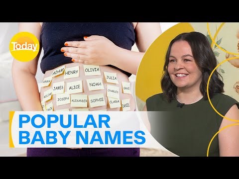 The most popular baby names among Australians | Today Show Australia