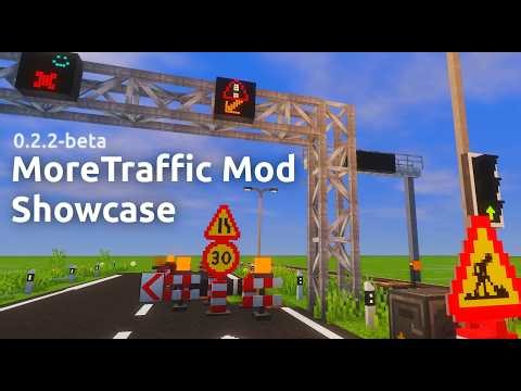 MoreTraffic Mod Showcase: Create and TrafficCraft addon