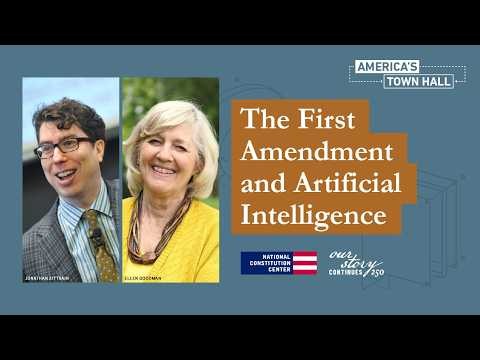 The First Amendment and Artificial Intelligence