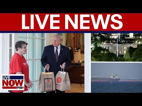 LIVE: Trump Strait of Hormuz blockade, Israel-Lebanon peace talks in DC, Aviation safety bill & more