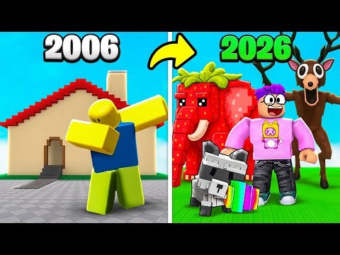 Testing 1 ROBLOX GAME from EVERY YEAR! (2020 to 2026!)