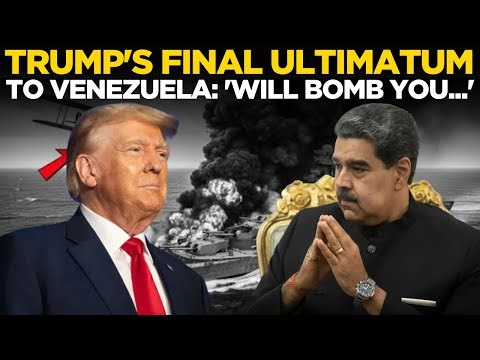 Donald Trump LIVE: Trump Drops Major Ultimatum on Venezuela Amid Rising Risks | US-Venezuela war