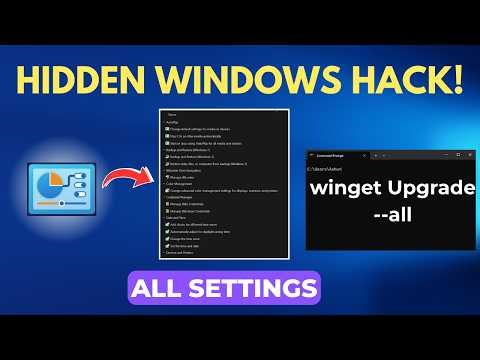 The Hidden Windows Folder: Access Every Setting in One Click
