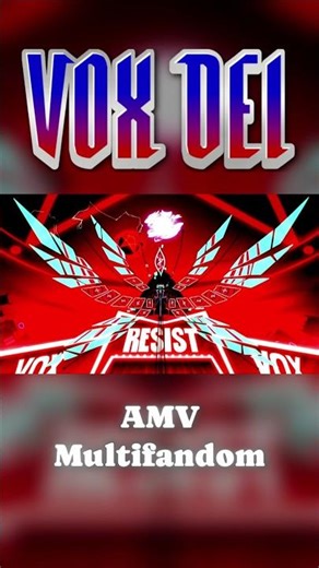 IƎᗡ XOV AMV MultiFandom (Full) #shorts #hazbinhotel #vizziepop #amv #animatedseries