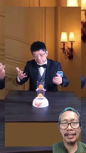 Magic Trick: Moving a Ping Pong Ball from a Bowl to a Glass