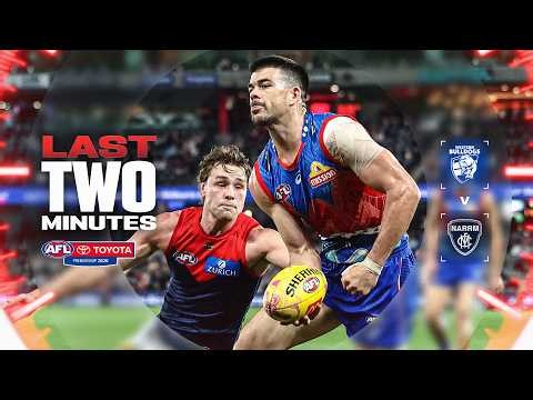 Last Two Minutes: Western Bulldogs v Narrm | Round 11, 2026 | AFL