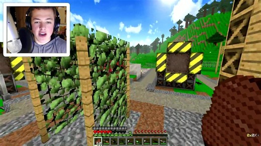 BeckBroJack tests the Tech Guns mod in Minecraft
