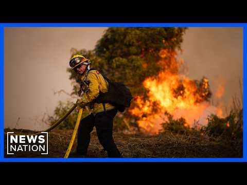 Sandy Fire: California wildfire burns 1,300 acres and forces evacuations