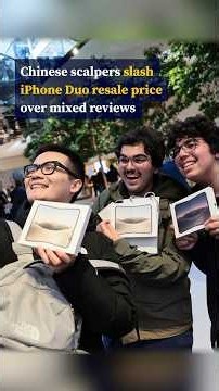 Chinese scalpers slash iPhone Duo resale price over mixed reviews