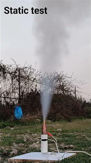 END BURNER STATIC FIRE TEST #rocket