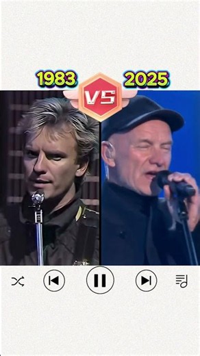 Sting - Every Breath You Take: 42 Years Later (1983 vs. 2025 Live Vocals) 🎙️