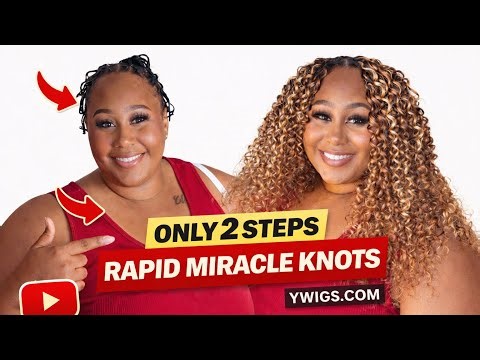 #604 . Quick Blonde Boho Braids Install | Miracle Knots Hack | Short Hair Approved ft Ywigs
