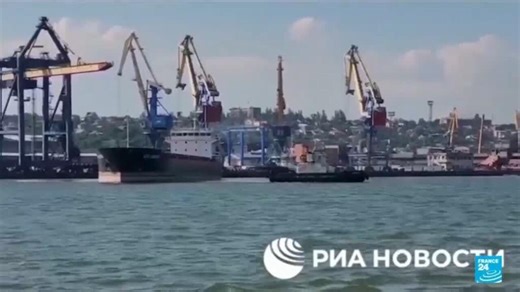 Vessel carrying grain Ukraine says stolen by Russia will not unload in Israel, Kyiv says