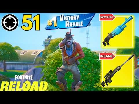 INSANE 51 KILL WIN on Ranked Reload! Rust Lord Skin | Fortnite Reload Chapter 7 Season 2 🔥
