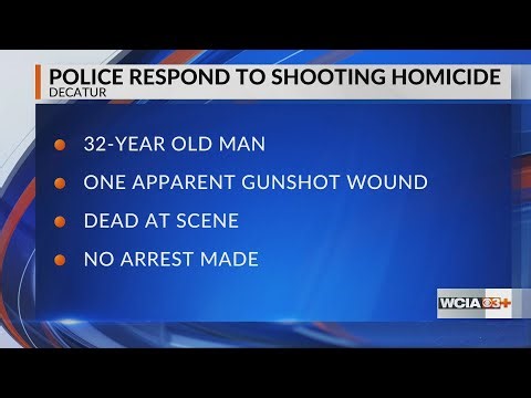 Man killed in Decatur Christmas Day shooting