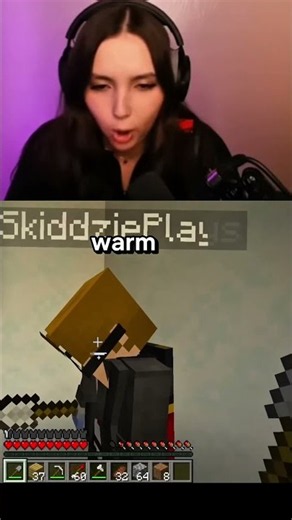 We Dug Our Boss Out of POWDERED Snow in Minecraft ,#shorts