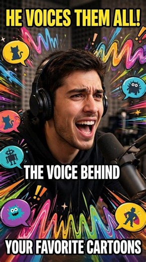 He Voices 100+ Cartoon Characters But You Don't Know His Face | Eric Bauza Story 🎙️✨