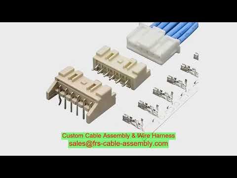 UAV antenna RF harness shielded LSZH GMSL2 JAE to JST TPU jacket foil shield minus40 to 125C IP67