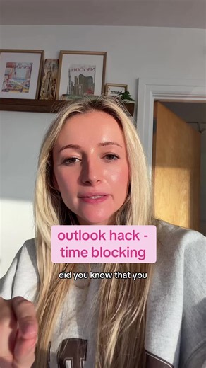 Outlook time blocking hack: drag emails into calendar