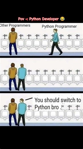 When Python Programmers Give Unwanted Advice 😂🐍 #shorts