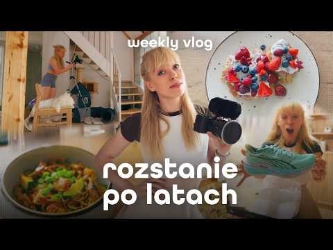 Zamykam pewien etap / ucieczka w trening / fit lazania, azjatycki makaron i racuchy | WEEKLY VLOG