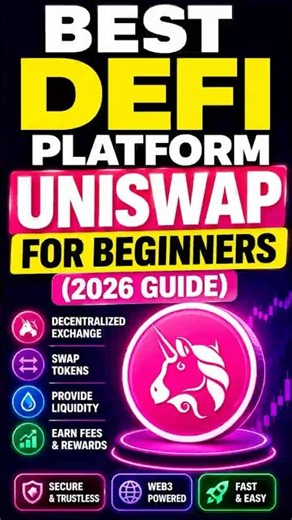 Best DeFi Platform Uniswap For Beginners (2026 Guide)