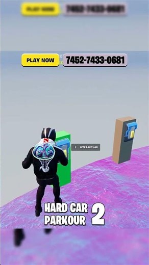 Fortnite Hard Parkour map! ➭ Code: 7452-7433-0681