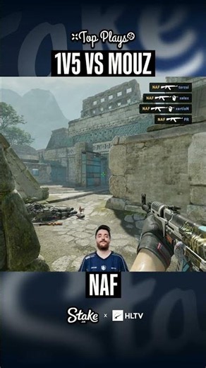 The first 1v5 of NAF's long career 🦥👀