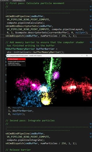 GPU Programming | Calculate vs. Integrate Pipeline PART 1 | computenbody.cpp | Vulkan API