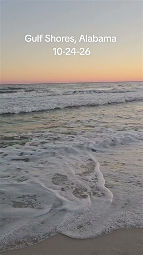 Gulf Shores Alabama 10-24-26 #gulfshores #alabamabeaches #gulfshoresalabama #gulfcoast #beach