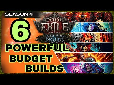 [0.4] 6 POWERFUL BUDGET BUILDS FOR LAST OF THE DRUID - PoE 2 Builds