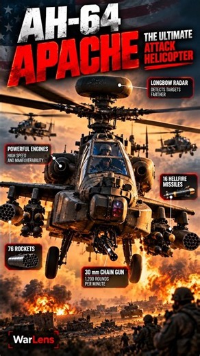 Boeing AH-64 Apache: The Attack Helicopter Explained 🚁