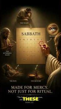 Why Did Jesus Keep ‘Breaking’ the Sabbath? The Clue Everyone Misses About Who He Really Is #shorts