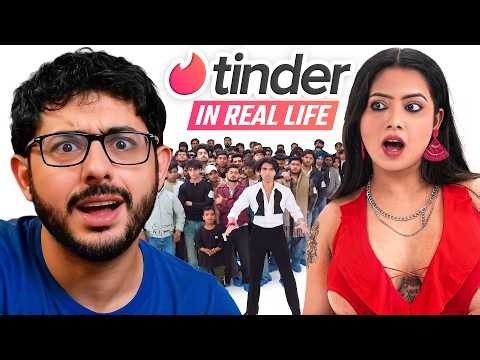 INDIAN TINDER IN REAL LIFE ROAST 🔥 | CARRYMINATI