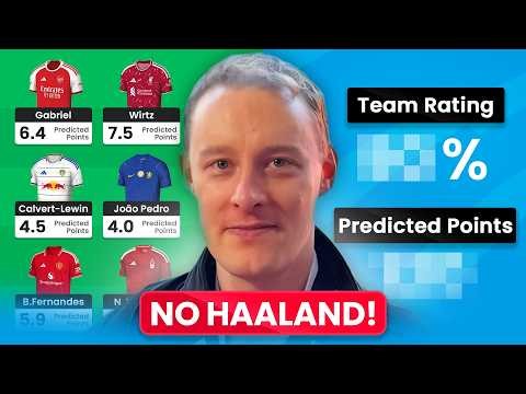 #1 Ranked FPL Player GW1 Draft | Ben Crellin's Team Reveal! | NO HAALAND + BENCH BOOST!?