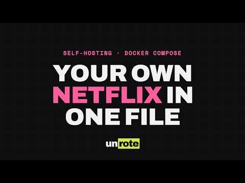 The 2026 Media Server Stack: Your Own Netflix in One Docker Compose File