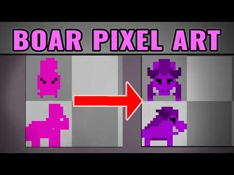 Designing Boar Sprites for my Indie Game - Love2d + Asesprite