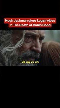 Hugh Jackman plays Robin Hood in A24's The Death of Robin Hood and the trailer has major LOGAN vibes