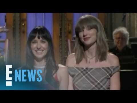 Taylor Swift Makes Surprise Appearance on ‘SNL’ to Support Dakota Johnson