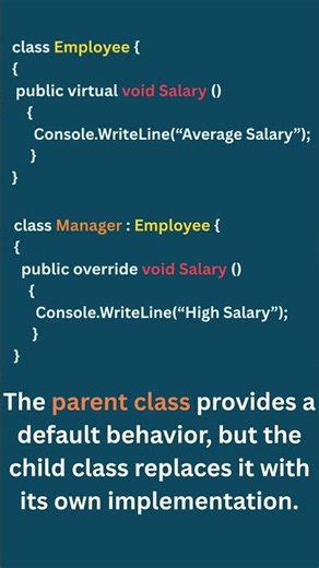 Override vs Overload in C# | Stop Confusing Them.