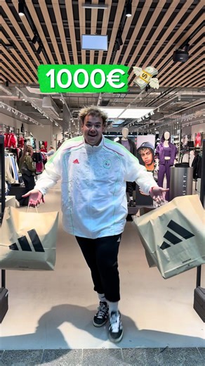 1000€ Shopping Experience at the Adidas Store
