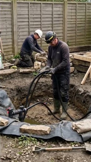 From Ruins to Reflection: Stunning Pond Restoration Transformation 🌿💧