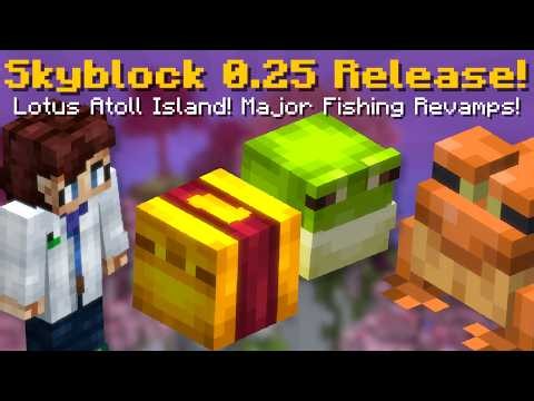 Major Lotus Atoll Update Released! Major Fishing Overhaul! (Hypixel Skyblock News)