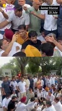 Rain Couldn’t Wash Away CJP Protest | Rahul Gandhi Joins CJP Agitation as HC Orders Wangchuk Shif
