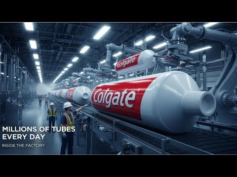 Inside the Colgate Toothpaste Factory | How It’s Really Made in America| #usa #colgate