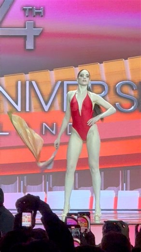 MEXICO | Fatima Bosch during Miss Universe 2025 Preliminary Swimsuit Competition #MissUniverse2025 #PageantTrend | Pageant Trend