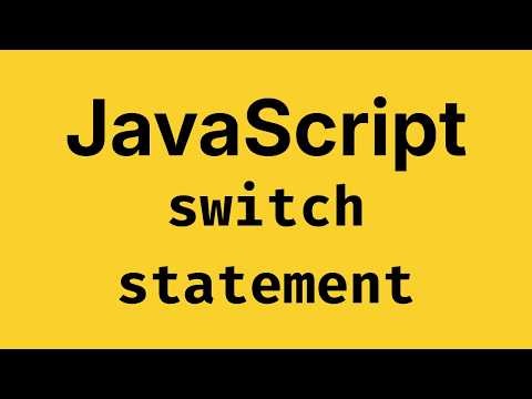 JavaScript switch Statement 🔥 Explained for Beginners - JavaScript Course 2026